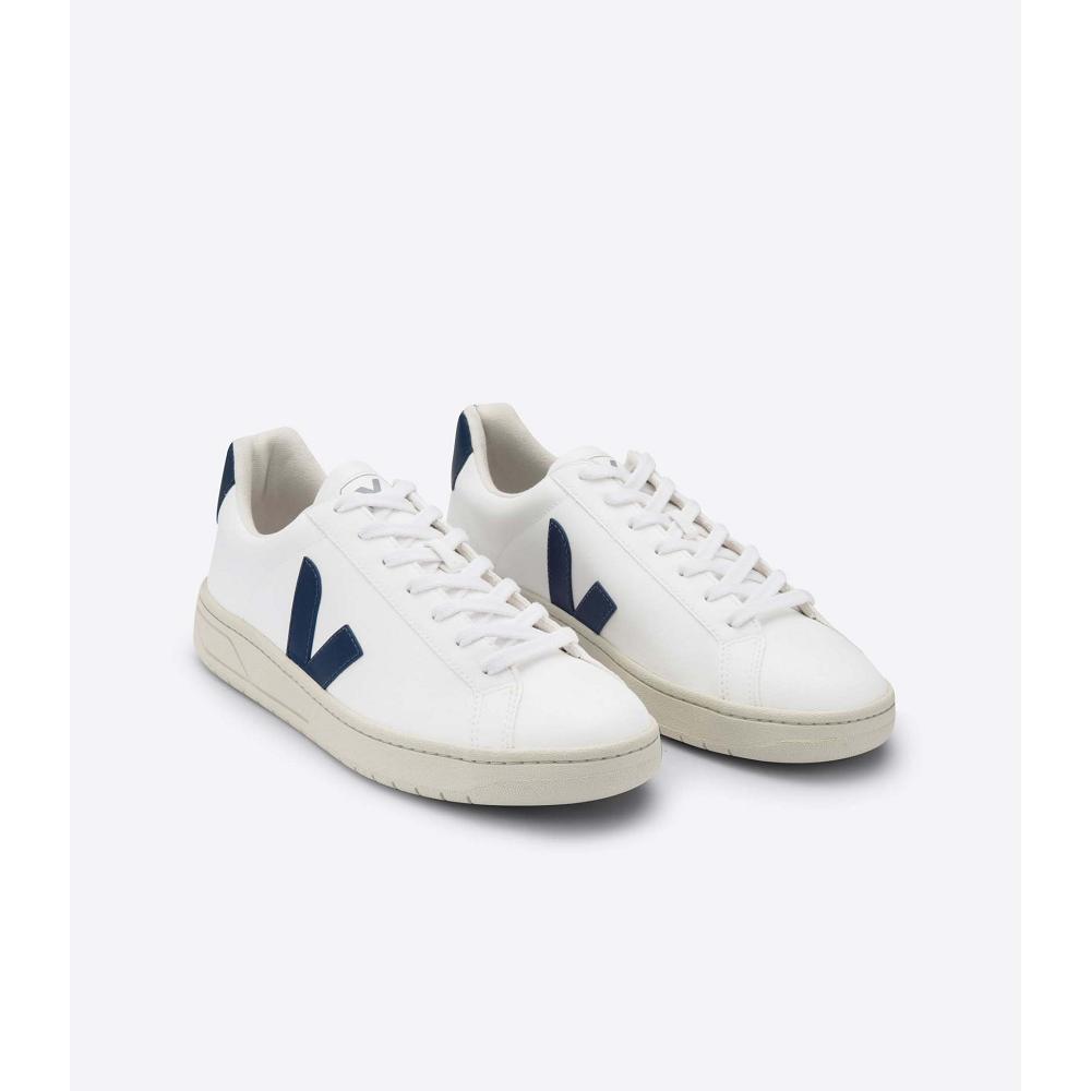 Women's Veja URCA CWL Shoes White/Navy | ZA 561BEX